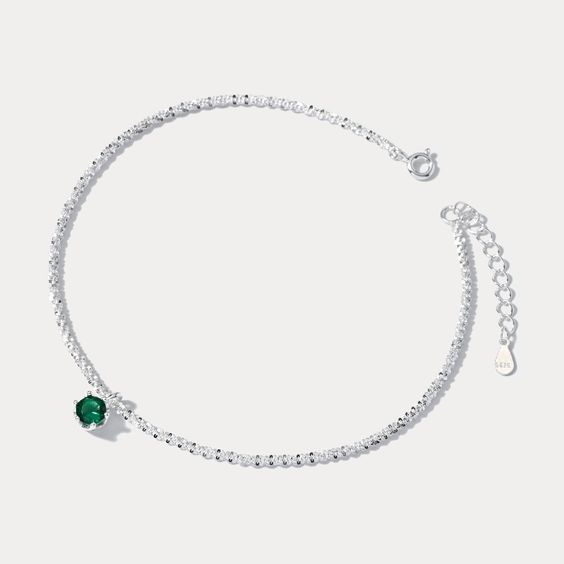 Silver Woman Anklets - Master Jewellers