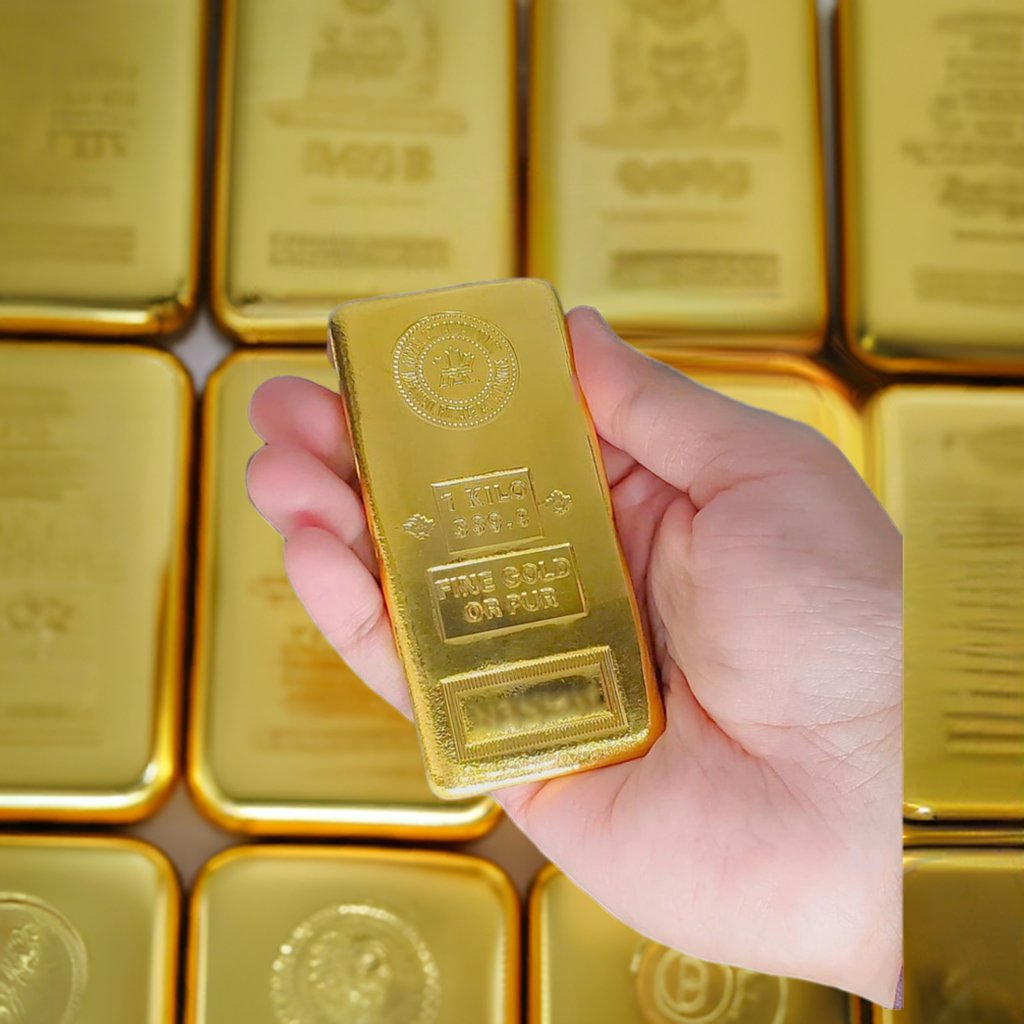 1 Kg GOLD BAR - Master JewellersGold Bar 9999