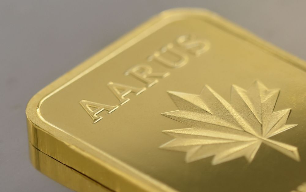 1 OZ GOLD AARUS BAR - Master JewellersGold Bar 9999