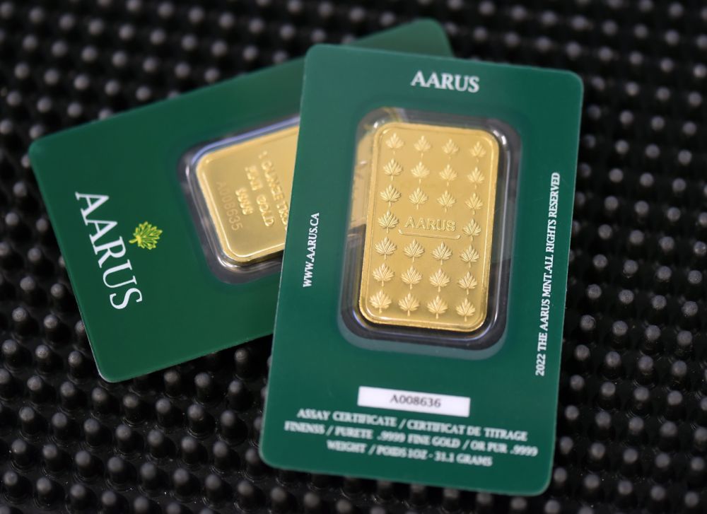 1 OZ GOLD AARUS BAR - Master JewellersGold Bar 9999