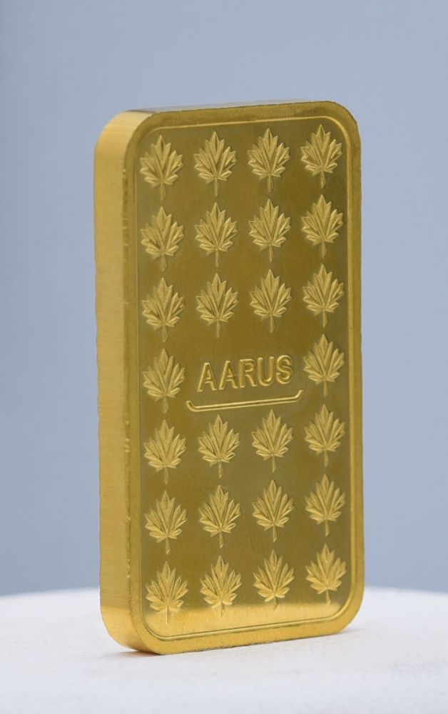 100 GRAM AARUS GOLD BAR - Master JewellersGold Bar 9999