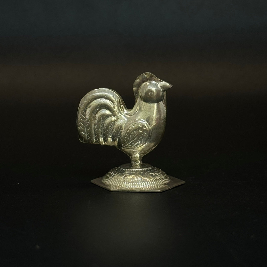 Pure Silver Religious Hen, Cock, Rooster - Master JewellersSilver Statue